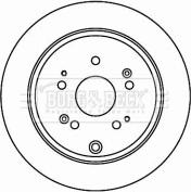 Borg & Beck BBD4610 - Гальмівний диск avtolavka.club