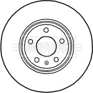 Borg & Beck BBD4689 - Гальмівний диск avtolavka.club