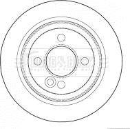 Borg & Beck BBD4627 - Гальмівний диск avtolavka.club