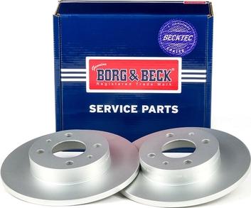 Borg & Beck BBD4001 - Гальмівний диск avtolavka.club