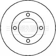 Borg & Beck BBD4144 - Гальмівний диск avtolavka.club