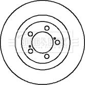 Borg & Beck BBD4119 - Гальмівний диск avtolavka.club