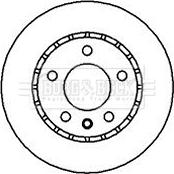 Borg & Beck BBD4888 - Гальмівний диск avtolavka.club