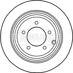 Borg & Beck BBD4820 - Гальмівний диск avtolavka.club