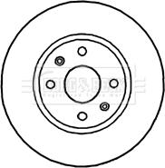 Borg & Beck BBD4822 - Гальмівний диск avtolavka.club