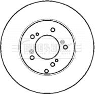 Borg & Beck BBD4399 - Гальмівний диск avtolavka.club