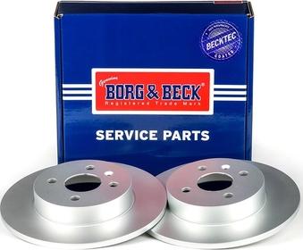 Borg & Beck BBD4394 - Гальмівний диск avtolavka.club