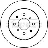 Borg & Beck BBD4398 - Гальмівний диск avtolavka.club