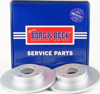 Borg & Beck BBD4300 - Гальмівний диск avtolavka.club
