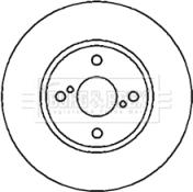 Borg & Beck BBD4381 - Гальмівний диск avtolavka.club