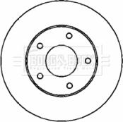 Borg & Beck BBD4327 - Гальмівний диск avtolavka.club