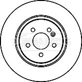 Borg & Beck BBD4293 - Гальмівний диск avtolavka.club