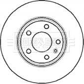 Borg & Beck BBD4297 - Гальмівний диск avtolavka.club