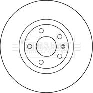 Borg & Beck BBD4243 - Гальмівний диск avtolavka.club