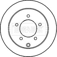 Borg & Beck BBD4753 - Гальмівний диск avtolavka.club