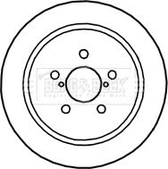 Borg & Beck BBD4764 - Гальмівний диск avtolavka.club