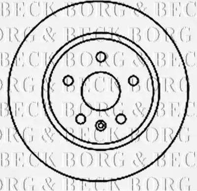 Borg & Beck BBD4766 - Гальмівний диск avtolavka.club