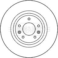 Borg & Beck BBD4706 - Гальмівний диск avtolavka.club