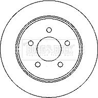 Borg & Beck BBD4734 - Гальмівний диск avtolavka.club