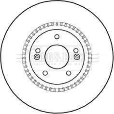 LPR H2024V - Гальмівний диск avtolavka.club