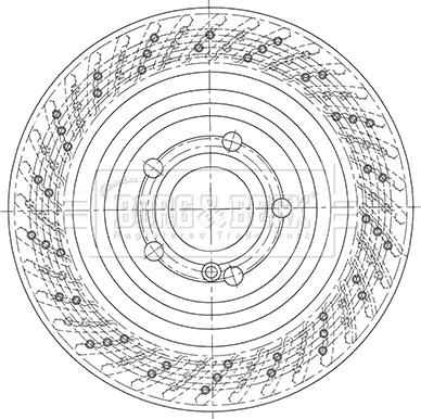 Borg & Beck BBD5448 - Гальмівний диск avtolavka.club