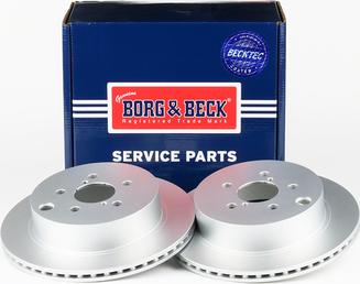 Borg & Beck BBD5455 - Гальмівний диск avtolavka.club