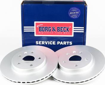 Borg & Beck BBD5552 - Гальмівний диск avtolavka.club