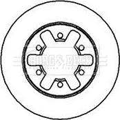Borg & Beck BBD5009 - Гальмівний диск avtolavka.club