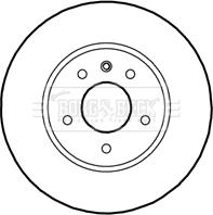 Borg & Beck BBD5141 - Гальмівний диск avtolavka.club