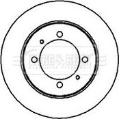 Borg & Beck BBD5153 - Гальмівний диск avtolavka.club