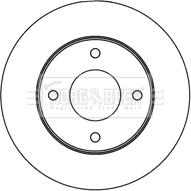 Borg & Beck BBD5180 - Гальмівний диск avtolavka.club