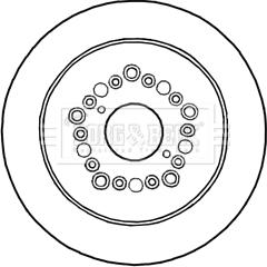 Borg & Beck BBD5178 - Гальмівний диск avtolavka.club