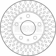 Borg & Beck BBD5805S - Гальмівний диск avtolavka.club