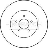 Borg & Beck BBD5827S - Гальмівний диск avtolavka.club