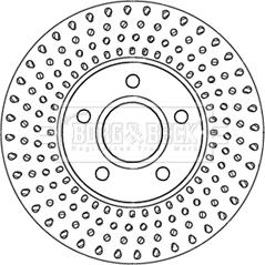 Borg & Beck BBD5304 - Гальмівний диск avtolavka.club