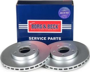 Borg & Beck BBD5244 - Гальмівний диск avtolavka.club