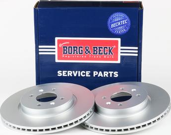 Borg & Beck BBD5243 - Гальмівний диск avtolavka.club