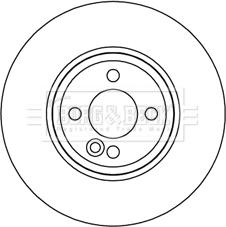 Borg & Beck BBD5247 - Гальмівний диск avtolavka.club