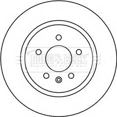 Borg & Beck BBD5262 - Гальмівний диск avtolavka.club