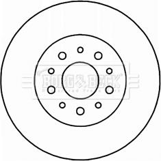 Borg & Beck BBD5204 - Гальмівний диск avtolavka.club