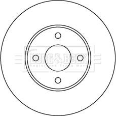 Borg & Beck BBD5237 - Гальмівний диск avtolavka.club