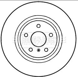 CAR DSK2502 - Гальмівний диск avtolavka.club