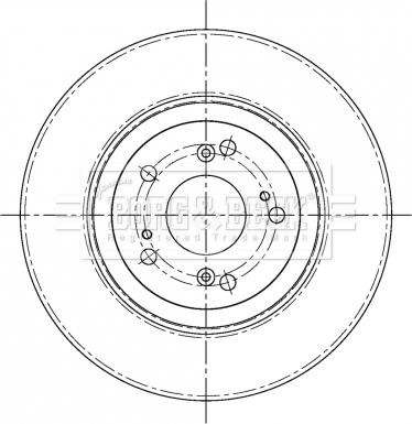 Borg & Beck BBD5220 - Гальмівний диск avtolavka.club