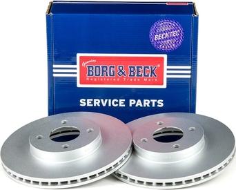 Borg & Beck BBD5273 - Гальмівний диск avtolavka.club