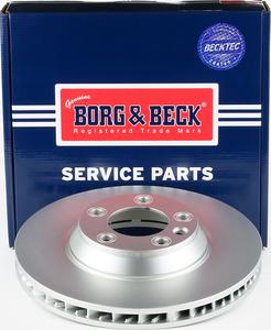 Borg & Beck BBD5758S - Гальмівний диск avtolavka.club