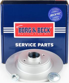Borg & Beck BBD5721S - Гальмівний диск avtolavka.club