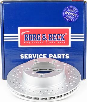 Borg & Beck BBD6001S - Гальмівний диск avtolavka.club