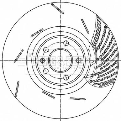 Borg & Beck BBD6199S - Гальмівний диск avtolavka.club