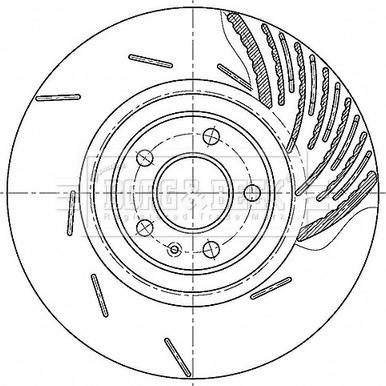 Borg & Beck BBD6197S - Гальмівний диск avtolavka.club