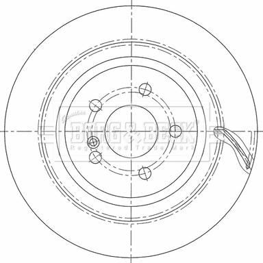 Borg & Beck BBD6118S - Гальмівний диск avtolavka.club